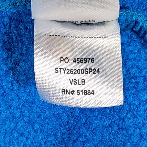 Patagonia Microdini 1/2 Zip Pullover Men XL Fleece Vessel Blue 26200 SP24 - Picture 9 of 9